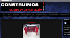 Desktop Screenshot of fierrospaestampacion.com